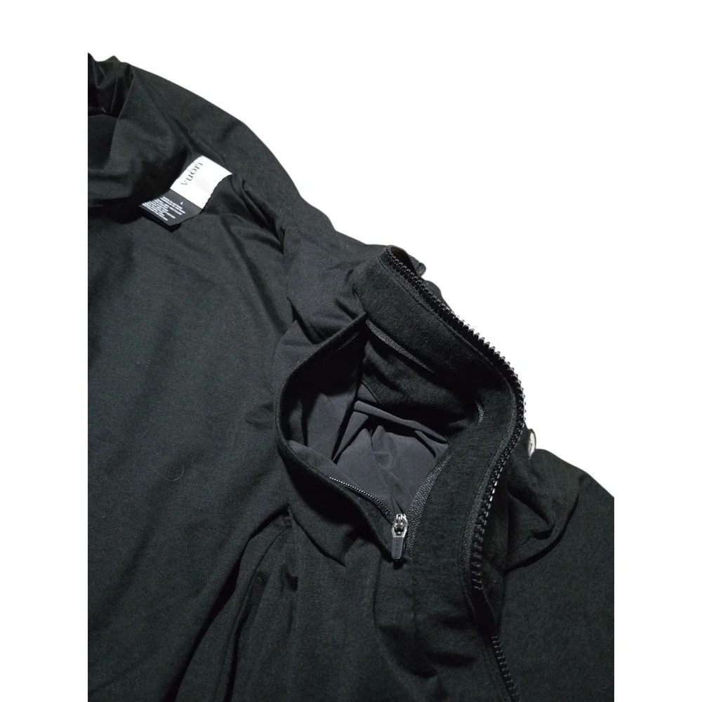 Vuori Mens Primaloft Insulated Full Zip Thick Jacket Black V557 Large